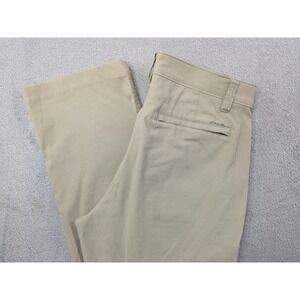Eddie Bauer Mens TRAVEX Khaki Nylon Spandex Cargo Pants Size 30x30